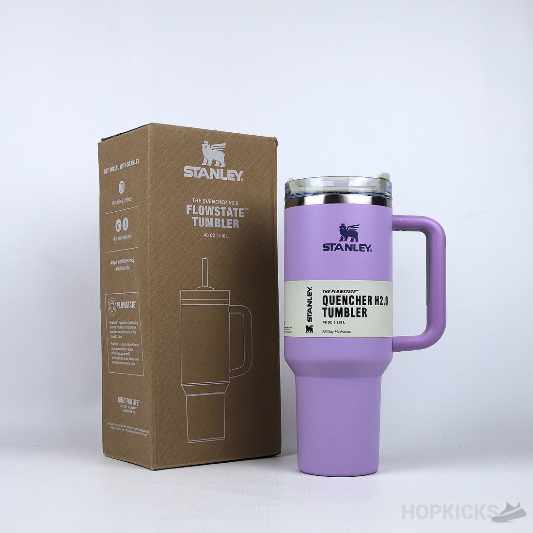 Stanley H2.0 Quencher Flowstate Tumbler 40 OZ - purple