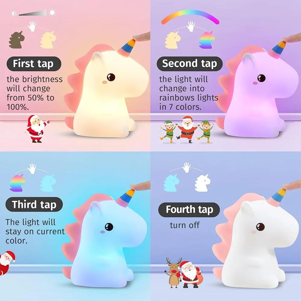 SILICON CUTE TOUCH LAMP