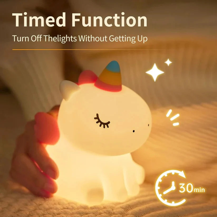 SILICON CUTE TOUCH LAMP