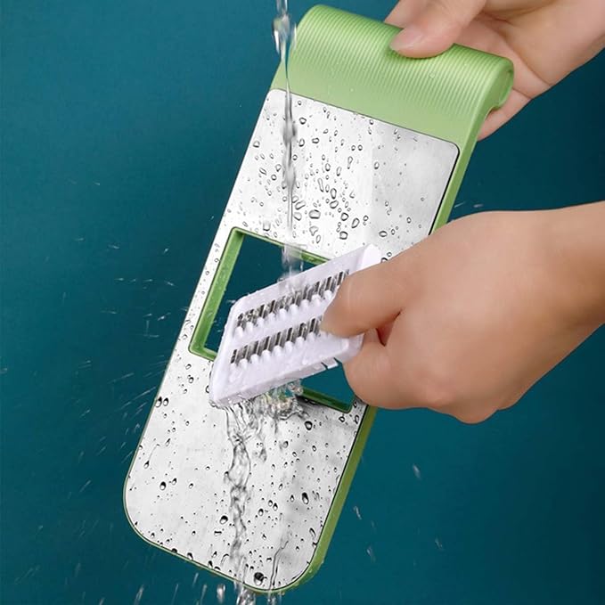 5 in 1 Multifunctional Vegetable Cutter for Kitchen with Stainless Steel Blades