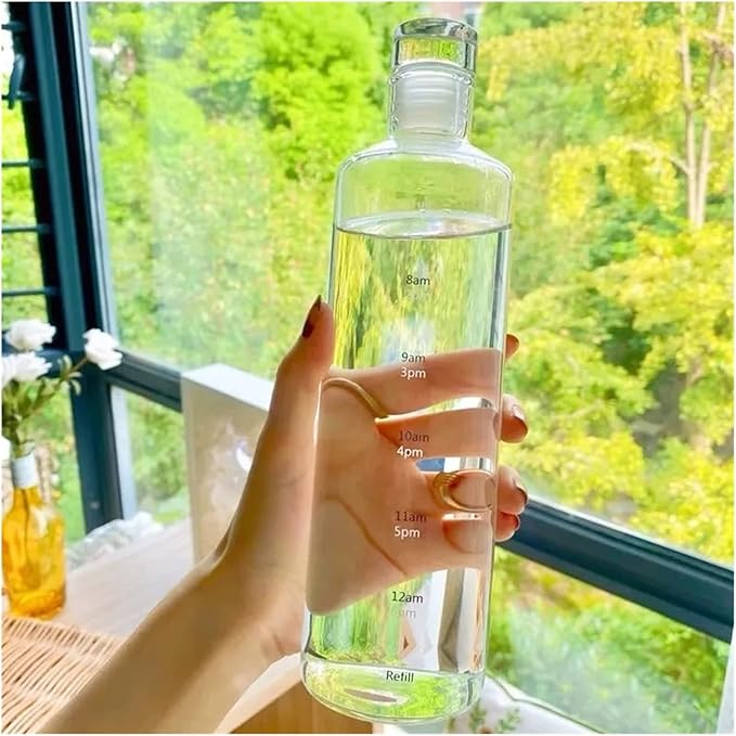 Acrylic Transparent Bottle With Time Scale