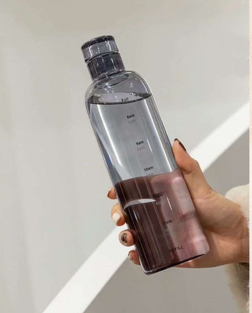 Acrylic Transparent Bottle With Time Scale