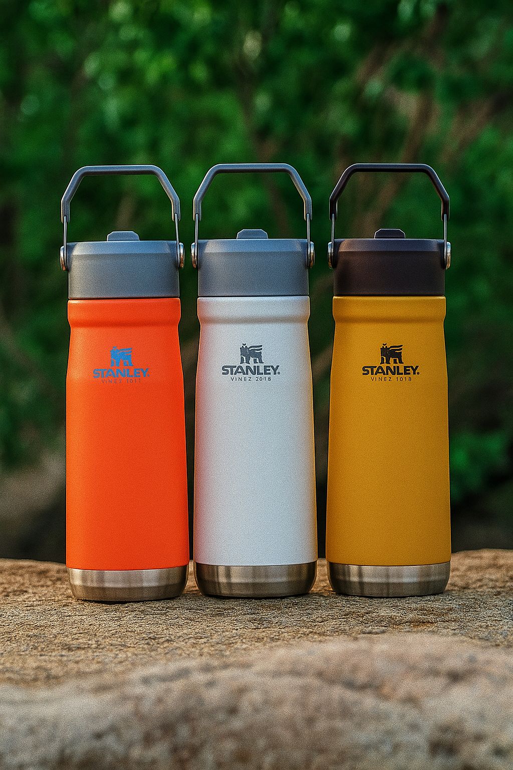 STANLEY IceFlow Stainless Steel Tumbler with Straw for Home, Office or Car - Cold for 12 Hours or Iced for 2 Days