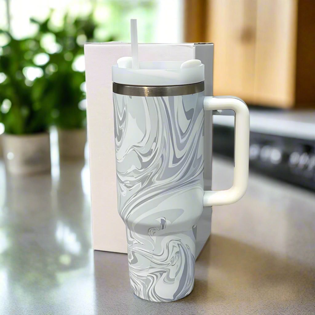 Marble Tumbler #1 – Premium Quality
