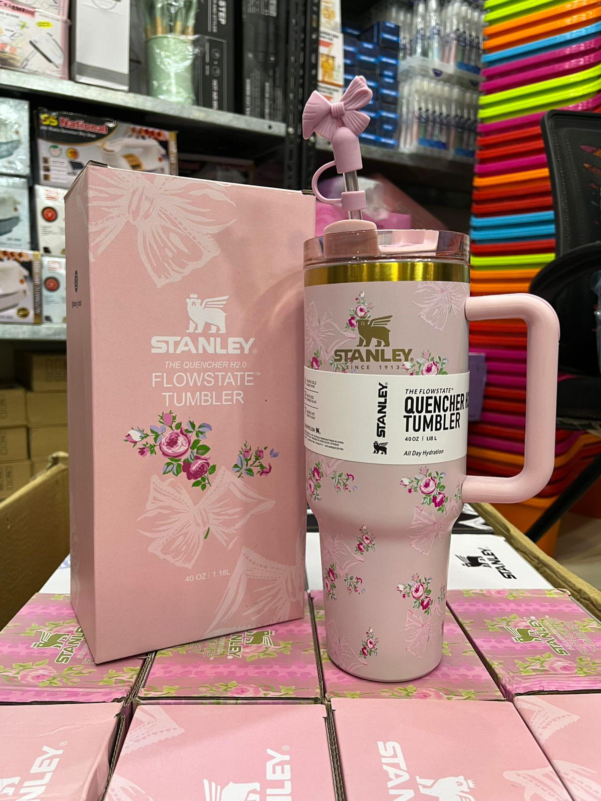 The Stanley X LoveShackFancy Holiday Quencher | 40 OZ