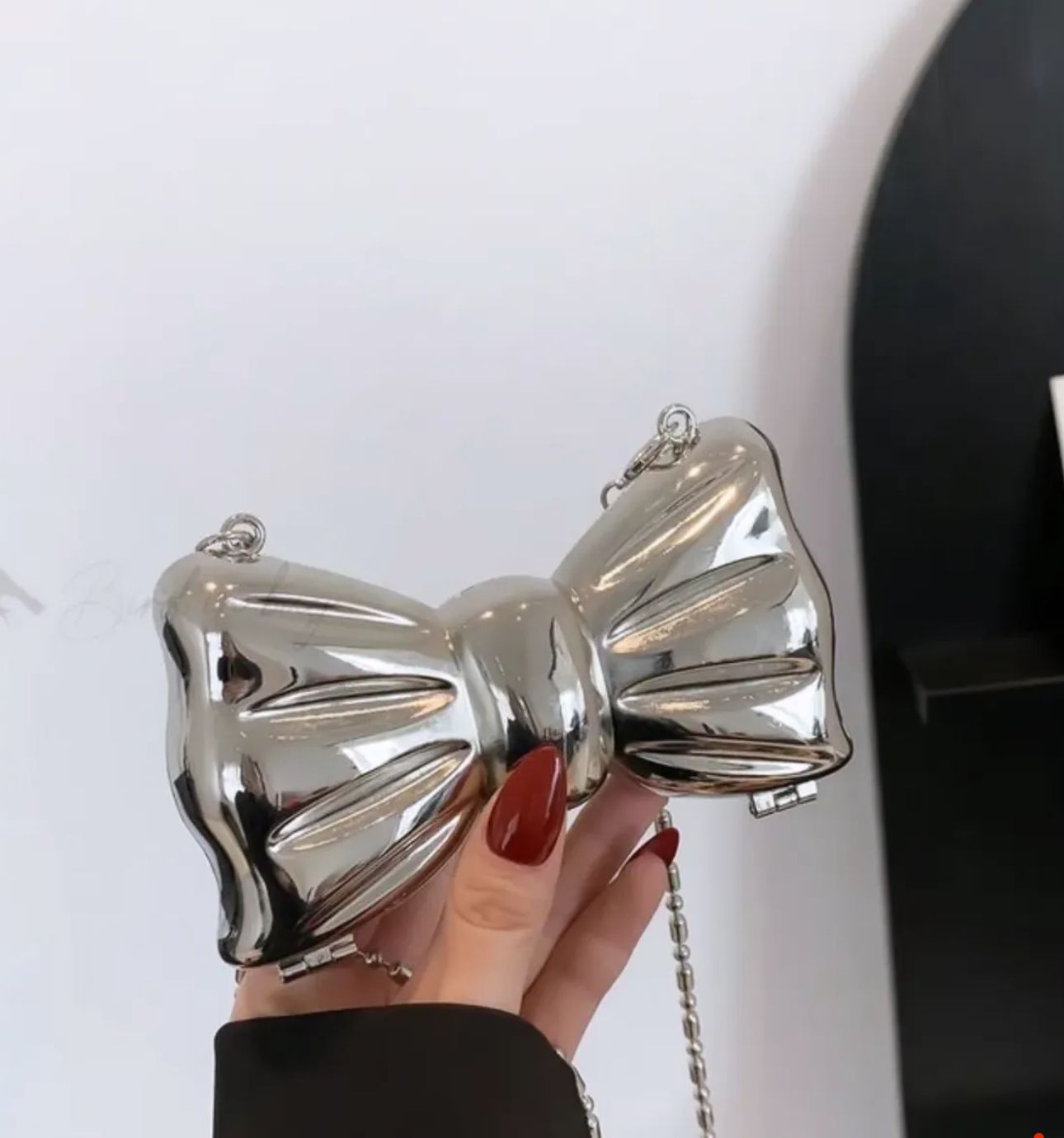 Mini Bow Clutch Purse
