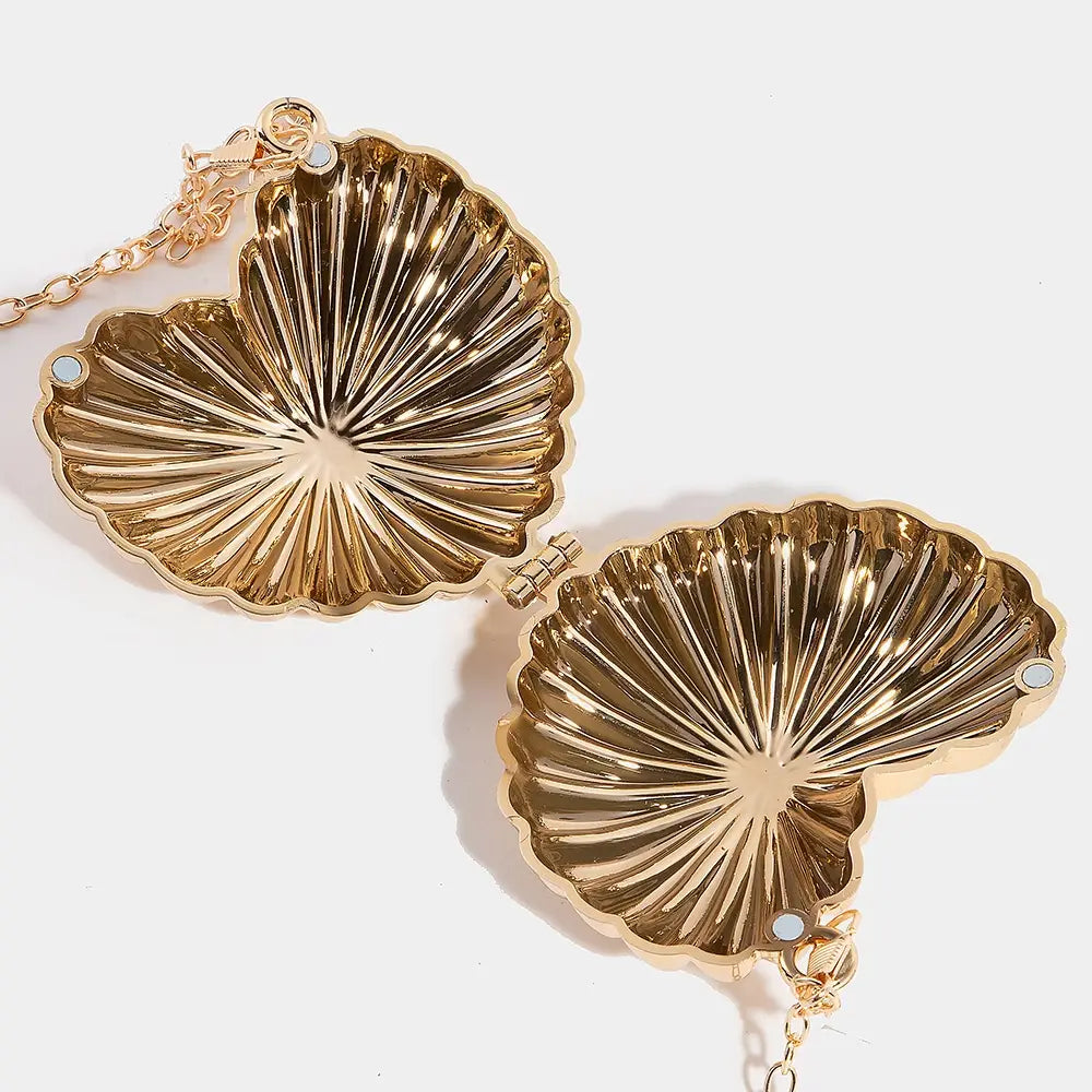 mini clutch - heart shape