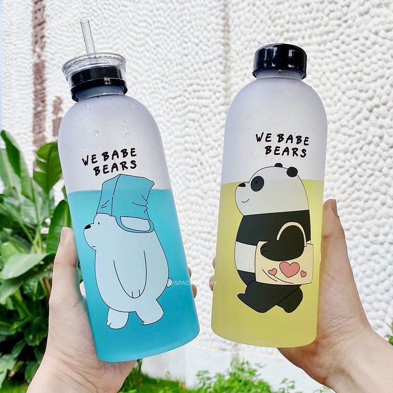 We Bare Bear Water Bottle