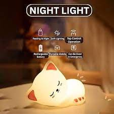 SILICON CUTE TOUCH LAMP