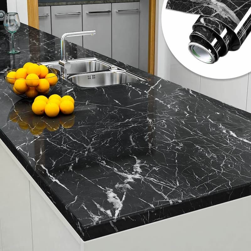 Pack of 3 Marble Sheet for Kitchen 60x200cm