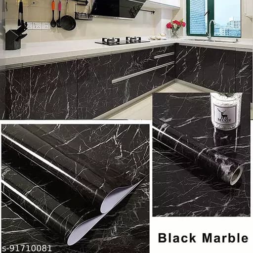 Pack of 3 Marble Sheet for Kitchen 60x200cm